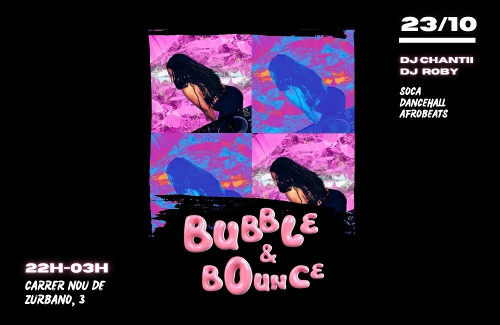 Cartel oficial de BUBBLE & BOUNCE