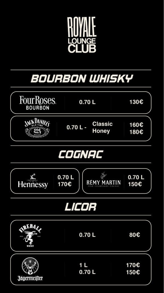 Carta de Bebidas Página 4