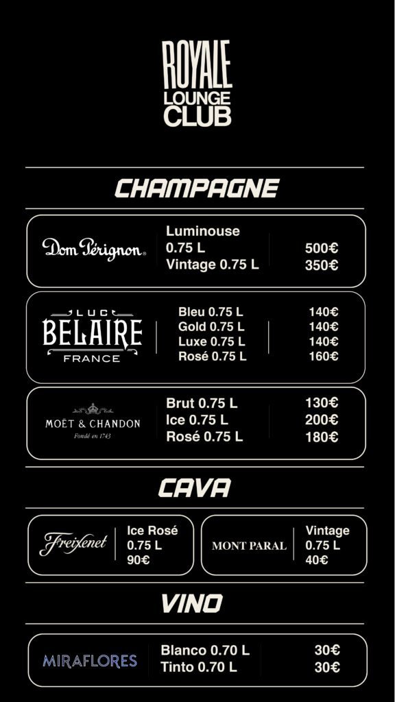 Carta de Bebidas Página 7