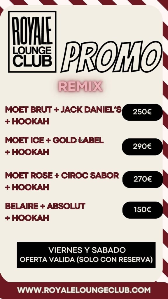 PROMO _ REMIX _ ROYALE LOUNGE CLUB